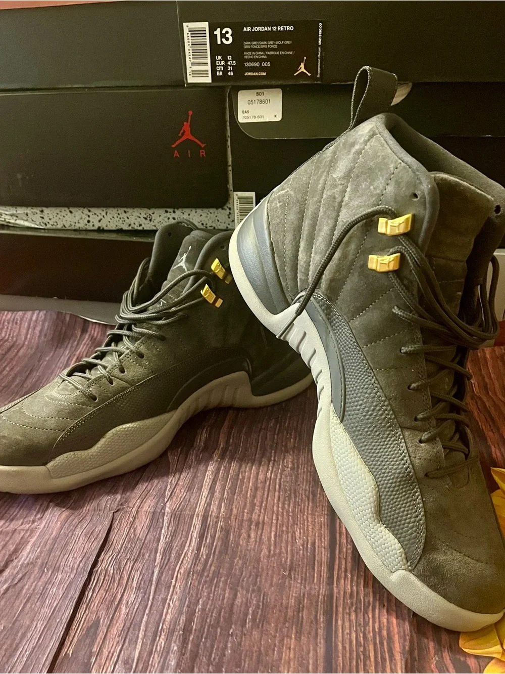 Air Jordan Retro 12 “Dark Grey”